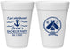 Personalized Bachelor Party 16 oz Foam Cups - Anchor | 40054