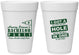 Personalized Bachelor Party 16 oz Foam Cups - Golf | 40055
