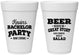 Personalized Bachelor Party 16 oz Foam Cups - Great Story | 40057