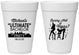 Personalized Bachelor Party 16 oz Foam Cups - Last Vegas | 40062