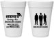 Personalized Bachelor Party 16 oz Foam Cups - Squad | 40068