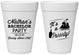 Personalized Bachelor Party 16 oz Foam Cups - Boat | 40076