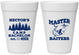 Personalized Bachelor Party 16 oz Foam Cups - Fishing | 40081