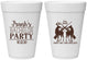 Personalized Bachelor Party 16 oz Foam Cups - Hunting | 40083