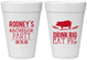Personalized Bachelor Party 16 oz Foam Cups - Bbq | 40088