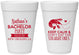 Personalized Bachelor Party 16 oz Foam Cups - Crawfish Boil | 40094