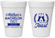 Personalized Bachelor Party 16 oz Foam Cups - One Last Toast | 40095