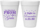 Personalized Prom 16 oz Foam Cups - A Night To Remember | 50003