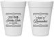 Personalized Prom 16 oz Foam Cups - Gatsby Gala | 50012