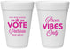 Personalized Prom 16 oz Foam Cups - Queen Vote | 50017