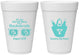 Personalized Bachelorette 16 oz Foam Cups - Beach | 60010