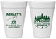 Personalized Bachelorette 16 oz Foam Cups - Camping | 60018