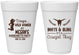 Personalized Bachelorette 16 oz Foam Cups - Boots And Bling | 60023
