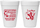 Personalized Bachelorette 16 oz Foam Cups - Last Walk | 60032