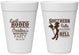 Personalized Bachelorette 16 oz Foam Cups - Raising Hell Last Rodeo | 60042
