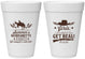 Personalized Bachelorette 16 oz Foam Cups - Its About To Get Real | 60043