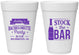 Personalized Bachelorette 16 oz Foam Cups - Stock The Bar | 60053