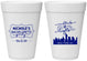 Personalized Bachelorette 16 oz Foam Cups - New York | 60069