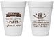Personalized Bachelorette 16 oz Foam Cups - Cowgirl Boots | 60072