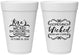 Personalized Bachelorette 16 oz Foam Cups - Something Wicked | 60076