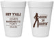 Personalized Bachelorette 16 oz Foam Cups - Ridin And Ropin | 60078