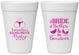 Personalized Bachelorette 16 oz Foam Cups - Brides Bells Boudoir | 60085