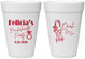 Personalized Bachelorette 16 oz Foam Cups - Paris | 60090
