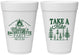 Personalized Bachelorette 16 oz Foam Cups - Camping | 60098
