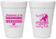 Personalized Bachelorette 16 oz Foam Cups - Raising A Little Hell | 60105