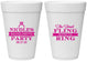 Personalized Bachelorette 16 oz Foam Cups - Final Fling Before The Ring | 60110