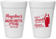 Personalized Bachelorette 16 oz Foam Cups - Drink Dance On Bar | 60122