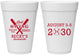 Personalized Bachelorette 16 oz Foam Cups - Last Swing Before Ring | 60127