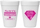 Personalized Bachelorette 16 oz Foam Cups - Final Fling Before The Ring | 60129