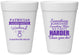 Personalized Bachelorette 16 oz Foam Cups - Something Borrowed | 60130