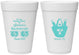 Personalized Bachelorette 16 oz Foam Cups - Beach Sun Never Sets | 60136
