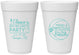 Personalized Bachelorette 16 oz Foam Cups - Manis Mimosas | 60149