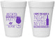 Personalized Bachelorette 16 oz Foam Cups - Night Never Remember | 60160