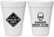 Personalized Bachelorette 16 oz Foam Cups - Danger Bride To Be | 60165