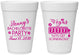 Personalized Bachelorette 16 oz Foam Cups - Las Vegas | 60170