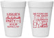 Personalized Bachelorette 16 oz Foam Cups - Mr Right Girls Night | 60180