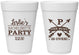 Personalized Bachelorette 16 oz Foam Cups - The Hunt Is Over | 60186