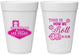 Personalized Bachelorette 16 oz Foam Cups - Las Vegas | 60191