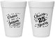 Personalized Anniversary 16 oz Foam Cups - Cheers To 25 Years | 80012