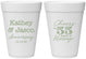 Personalized Anniversary 16 oz Foam Cups - Cheers To 55 Years | 80018