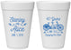 Personalized Anniversary 16 oz Foam Cups - Cheers To 40 Years | 80025