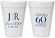Personalized Anniversary 16 oz Foam Cups - 60 Years Of Marriage | 80029