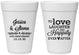Personalized Anniversary 16 oz Foam Cups - 40th Wedding | 80035