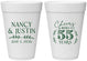 Personalized Anniversary 16 oz Foam Cups - Cheers To 55 Years | 80038