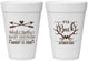Personalized Baby Shower 16 oz Foam Cups - It’s A Buck Antler | 90000