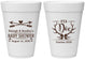 Personalized Baby Shower 16 oz Foam Cups - It’s A Doe Antler | 90001